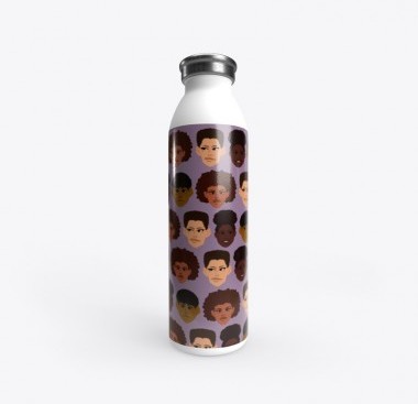 Front of Stainless Water Bottle